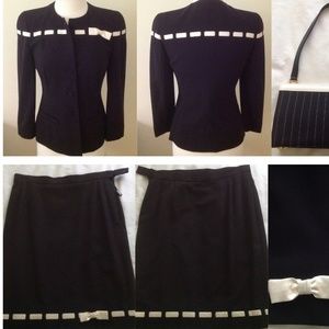 SOLD-ESCADA COUTURE 3 Piece Suit Size 36
